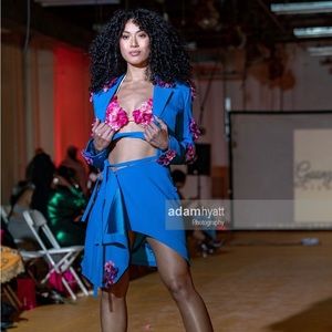 Blake Bloom Blazer Set